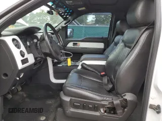 2013 Ford F-150 XL with VIN 1FTFW1ET0DKF55929, listed as a Copart auction lot 60686355 with 181,352 mi miles and Salvage title. Bid and sale history available at DreamBid. Image 7.