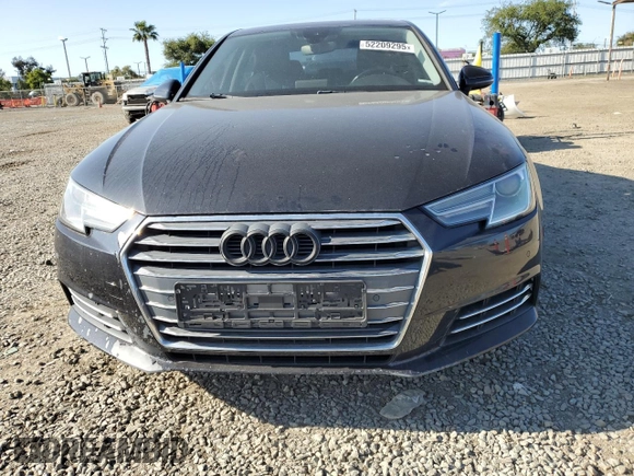 2017 Audi A4 Premium with VIN WAUGNAF40HN005663, listed as a Copart auction lot 52209295 with 117,924 mi miles and Clean Title. Bid and sale history available at carsss.com. Image 5.