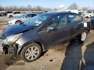2015 Kia Rio EX with VIN KNADN4A3XF6456562, listed as a Copart auction lot 87403554 with 148,601 mi miles and Salvage Title. Bid and sale history available at carsss.com. Image 1.