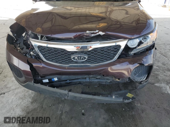 2013 Kia Sorento LX with VIN 5XYKT4A25DG389418, listed as a Copart auction lot 46418645 with 150,584 mi miles and Salvage Title. Bid and sale history available at carsss.com. Image 14.