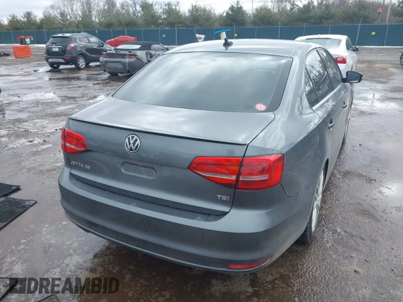 2015 Volkswagen Jetta Sedan 1.8T SE w/Connectivity with VIN 3VWD07AJ8FM260537, listed as a IAAI auction lot 41730338 with 155,724 mi miles. Bid and sale history available at carsss.com. Image 4.