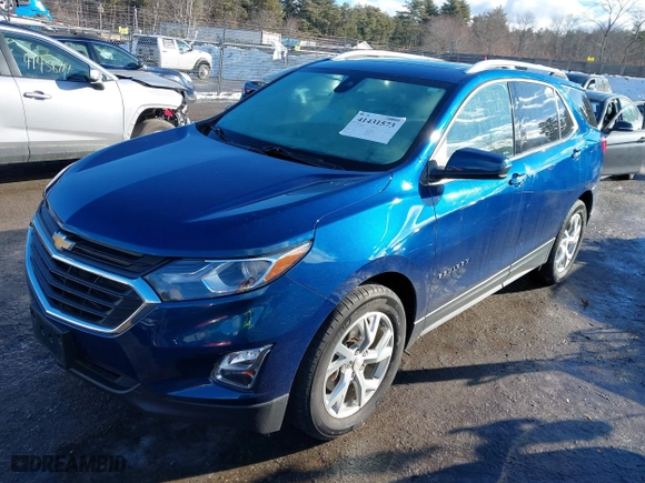 2020 Chevrolet Equinox LT with VIN 3GNAXVEX5LL219148, listed as a IAAI auction lot 41431573 with 19,143 mi miles. Bid and sale history available at carsss.com. Image 13.