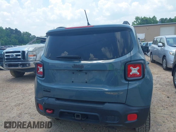 2016 Jeep Renegade Trailhawk with VIN ZACCJBCT1GPE10015, listed as a IAAI auction lot 42572522 with 131,631 mi miles and . Bid and sale history available at DreamBid. Image 16.