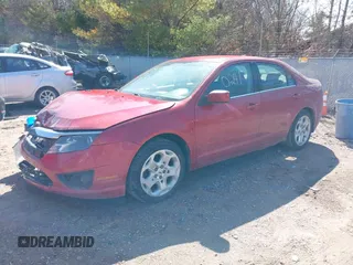 2010 Ford Fusion SE with VIN 3FAHP0HA7AR345092, listed as a IAAI auction lot 41910241 with 135,805 mi miles. Bid and sale history available at carsss.com. Image 2.