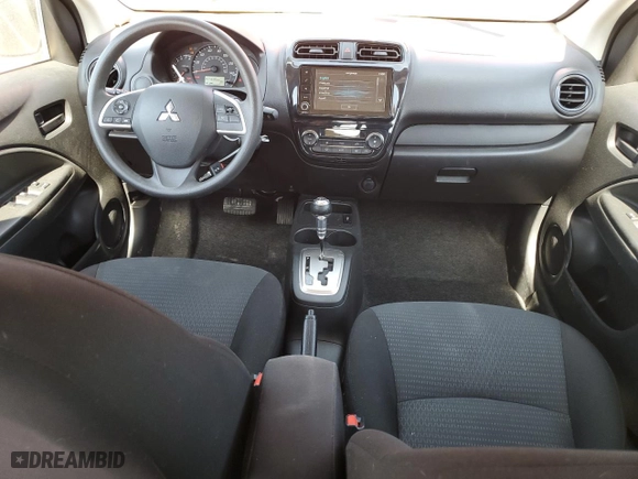 2022 Mitsubishi Mirage G4 ES with VIN ML32FUFJ1NHF06613, listed as a Copart auction lot 48594085 with 24,630 mi miles and Salvage Title. Bid and sale history available at carsss.com. Image 8.