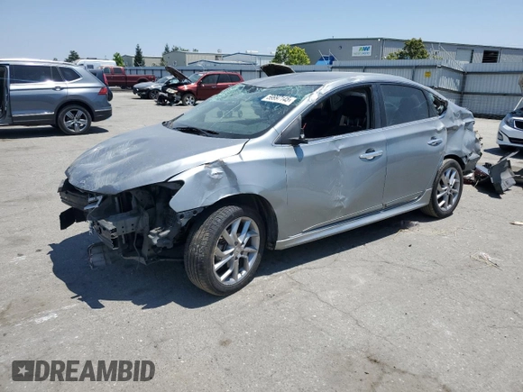 2014 Nissan Sentra SR z VIN 3N1AB7AP7EL622532, wystawiony jako Copart lot #59997145 z przebiegiem Nie podano mil oraz Szkoda całkowita • Salvage title. Historia ofert i sprzedaży dostępna na DreamBid. Obrazek 1.