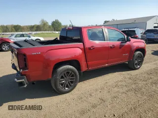 2020 GMC Canyon 4WD SLE with VIN 1GTG6CEN8L1172097, listed as a Copart auction lot 75794664 with 57,814 mi miles and Salvage Title. Bid and sale history available at carsss.com. Image 3.