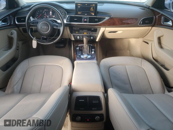 2016 Audi A6 2.0T Premium Plus with VIN WAUDFAFC2GN123428, listed as a Copart auction lot 86282074 with 84,316 mi miles and Salvage Title. Bid and sale history available at carsss.com. Image 8.
