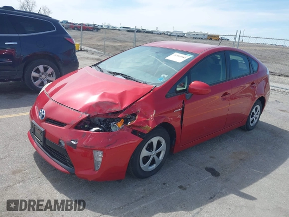 2013 Toyota Prius One with VIN JTDKN3DU5D0344180, listed as a IAAI auction lot 41961084 with 90,173 mi miles and . Bid and sale history available at DreamBid. Image 17.
