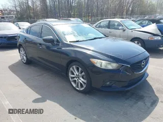 2014 Mazda Mazda6 i Touring with VIN JM1GJ1V66E1159914, listed as a IAAI auction lot 41899434 with 166,327 mi miles. Bid and sale history available at carsss.com. Image 1.