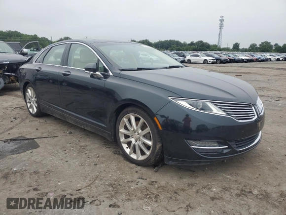 2014 Lincoln MKZ with VIN 3LN6L2J97ER817852, listed as a Copart auction lot 60980885 with 77,194 mi miles and Salvage title. Bid and sale history available at DreamBid. Image 4.