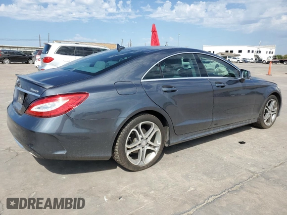 2016 Mercedes-Benz CLS with VIN WDDLJ6HBXGA174137, listed as a Copart auction lot 68833753 with 124,261 mi miles. Bid and sale history available at carsss.com. Image 3.