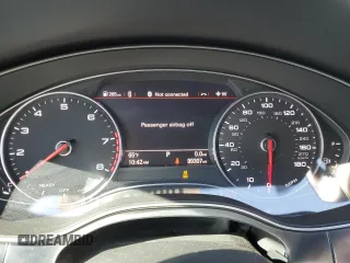 2017 Audi A6 Premium Plus with VIN WAUG8AFC7HN015492, listed as a Copart auction lot 40281993 with 99,307 mi miles. Bid and sale history available at carsss.com. Image 9.