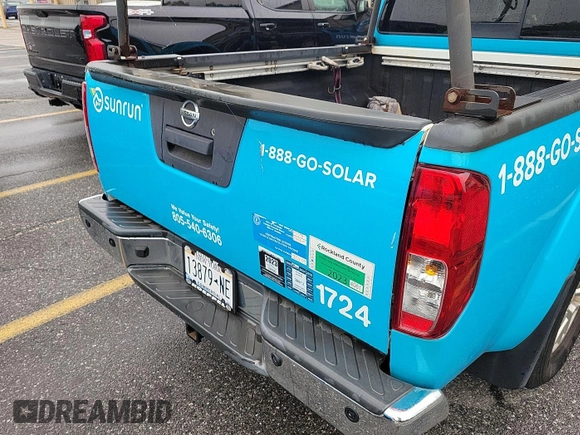 2018 Nissan Frontier SV with VIN 1N6AD0CW9JN760986, listed as a IAAI auction lot 42621224 with 96,456 mi miles and . Bid and sale history available at DreamBid. Image 1.