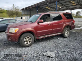 2006 Toyota Sequoia SR5 with VIN 5TDBT44A56S268008, listed as a Copart auction lot 50994135 with Not Provided miles and Clean Title. Bid and sale history available at DreamBid. Image 1.