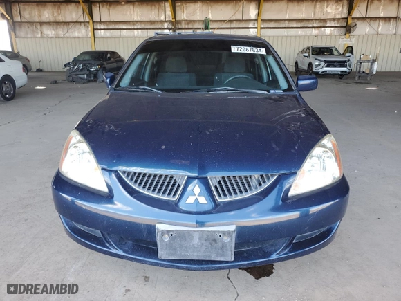2004 Mitsubishi Lancer LS with VIN JA3AJ36E34U021640, listed as a Copart auction lot 72087834 with 123,951 mi miles and Salvage Title. Bid and sale history available at carsss.com. Image 5.