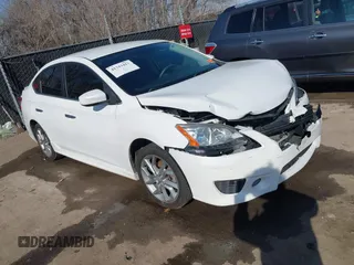 2014 Nissan Sentra S with VIN 3N1AB7AP3EY274490, listed as a IAAI auction lot 41743413 with 94,304 mi miles and . Bid and sale history available at DreamBid. Image 1.