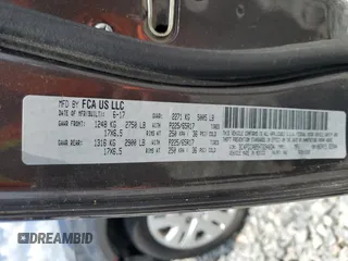 2017 Dodge Journey SE z VIN 3C4PDCAB5HT694834, wystawiony jako Copart lot #56306275 z przebiegiem 75 286 mil mil oraz Szkoda całkowita • Salvage title. Historia ofert i sprzedaży dostępna na DreamBid. Obrazek 14.