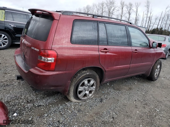 2007 Toyota Highlander with VIN JTEHP21A270192772, listed as a Copart auction lot 49184715 with 0 mi miles and Salvage Title. Bid and sale history available at carsss.com. Image 3.