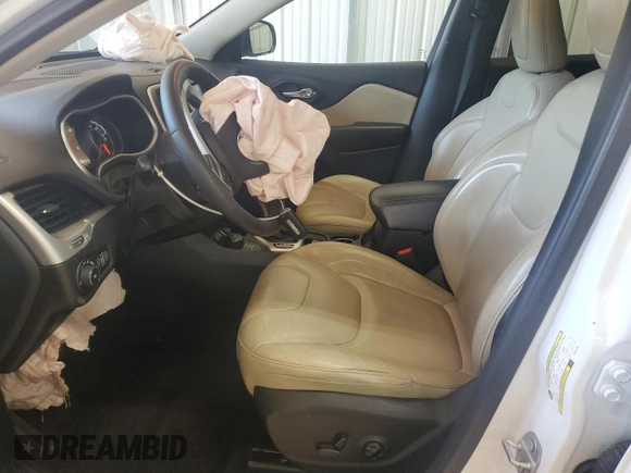 2017 Jeep Cherokee Limited with VIN 1C4PJMDS2HW544202, listed as a Copart auction lot 59942135 with 36,140 mi miles and Salvage title. Bid and sale history available at DreamBid. Image 7.
