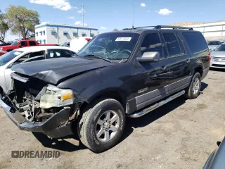 2007 Ford Expedition EL SSV with VIN 1FMFK16517LA43120, listed as a Copart auction lot 54915034 with 355,658 mi miles and Salvage Title. Bid and sale history available at carsss.com. Image 1.