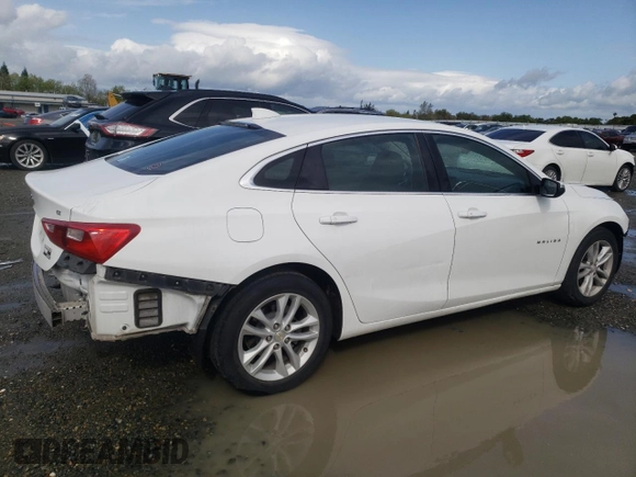 2016 Chevrolet Malibu LT with VIN 1G1ZE5ST7GF333647, listed as a Copart auction lot 51166675 with 123,697 mi miles and Salvage Title. Bid and sale history available at DreamBid. Image 3.
