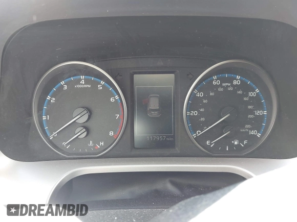 2018 Toyota RAV4 XLE with VIN JTMWFREV7JJ728184, listed as a IAAI auction lot 41377413 with 117,957 mi miles. Bid and sale history available at carsss.com. Image 7.