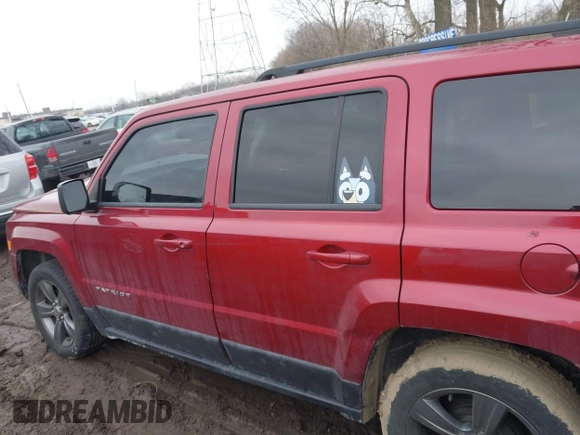 2014 Jeep Patriot Latitude with VIN 1C4NJPFA6ED856768, listed as a IAAI auction lot 41644104 with 133,287 mi miles and . Bid and sale history available at carsss.com. Image 14.