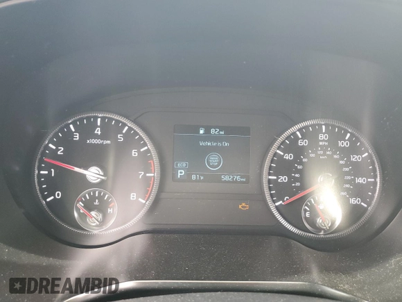 2022 Kia Telluride EX with VIN 5XYP3DHC9NG313013, listed as a Copart auction lot 55946615 with 58,276 mi miles and Salvage title. Bid and sale history available at DreamBid. Image 9.