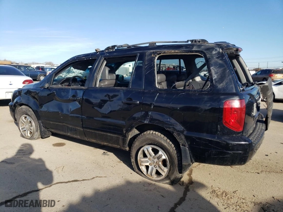 2003 Honda Pilot EX with VIN 2HKYF18613H607127, listed as a Copart auction lot 81435813 with 331,325 mi miles and Salvage Title. Bid and sale history available at carsss.com. Image 2.