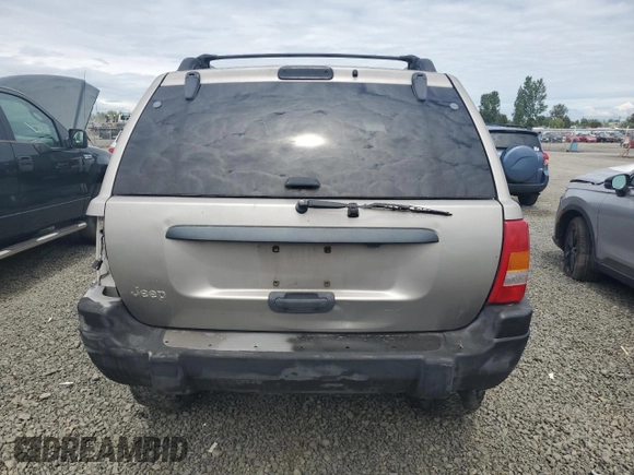 2000 Jeep Grand Cherokee Laredo with VIN 1J4GW48S9YC390448, listed as a Copart auction lot 56985265 with Not provided miles and Salvage title. Bid and sale history available at DreamBid. Image 6.
