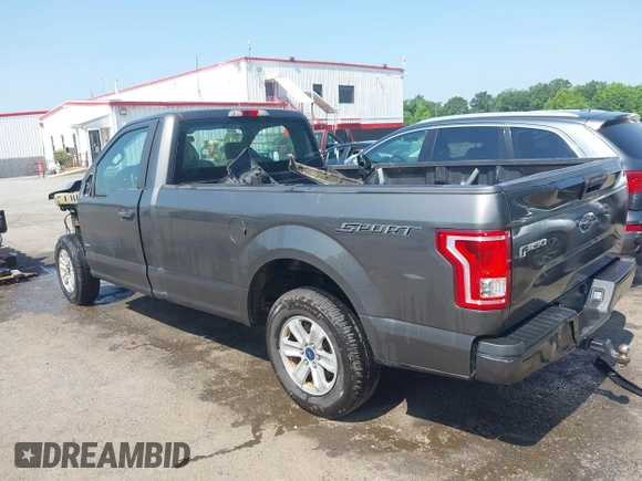 2017 Ford F-150 XL with VIN 1FTMF1CP0HKD67320, listed as a IAAI auction lot 42543224 with 143,913 mi miles and . Bid and sale history available at DreamBid. Image 3.