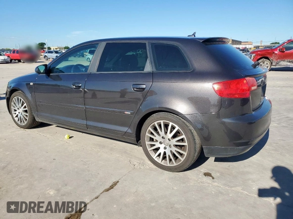 2007 Audi A3 with VIN WAUHF78P07A224785, listed as a Copart auction lot 56322665 with 125,043 mi miles and Salvage title. Bid and sale history available at DreamBid. Image 2.