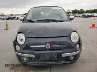 2012 FIAT 500 Lounge z VIN 3C3CFFER3CT370540, wystawiony jako Copart lot #53429575 z przebiegiem 104 027 mil mil oraz Szkody całkowita. Historia ofert i sprzedaży dostępna na DreamBid. Obrazek 5.