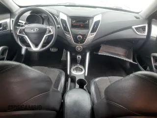 2012 Hyundai Veloster w/Black Int with VIN KMHTC6AD6CU054131, listed as a Copart auction lot 59344465 with 82,391 mi miles and Salvage title. Bid and sale history available at DreamBid. Image 8.