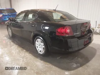 2014 Dodge Avenger SE with VIN 1C3CDZAB8EN216828, listed as a IAAI auction lot 41581761 with 177,523 mi miles. Bid and sale history available at carsss.com. Image 3.