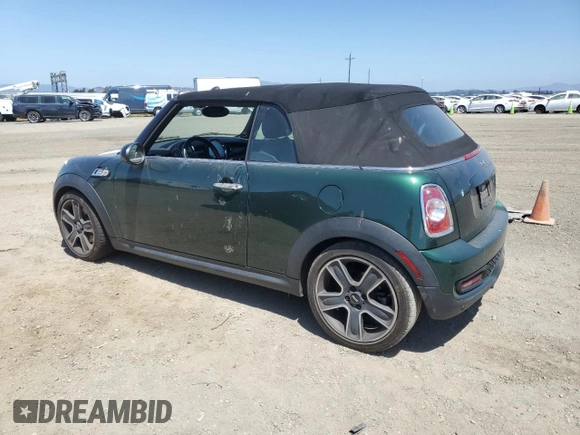 2013 MINI Convertible S с VIN WMWZP3C52DT705167, выставлен на аукционе Copart как лот 58661395 с пробегом 93 205 миль миль и Чистый • Clean title. История ставок и продаж доступна на DreamBid. Изображение 2.