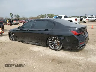 2022 BMW 7 Series 750i xDrive с VIN WBA7U2C01NCK83702, выставлен на аукционе Copart как лот 45450975 с пробегом Не указан миль и Списание • Salvage title. История ставок и продаж доступна на DreamBid. Изображение 2.