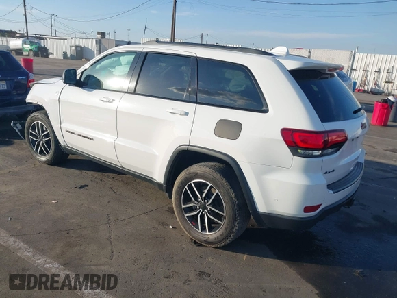 2021 Jeep Grand Cherokee Trailhawk with VIN 1C4RJFLG5MC565316, listed as a IAAI auction lot 41402435 with 69,261 mi miles. Bid and sale history available at carsss.com. Image 3.