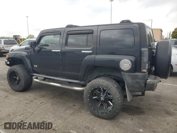 2008 Hummer H3 with VIN 5GTEN33E688229496, listed as a Copart auction lot 75712894 with 187,879 mi miles and Clean Title. Bid and sale history available at DreamBid. Image 2.