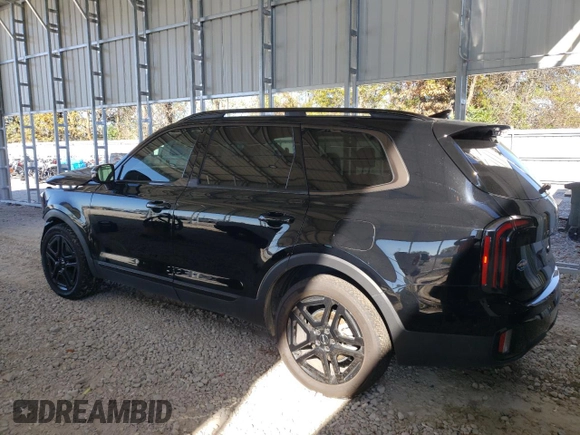 2024 Kia Telluride SX X-Line with VIN 5XYP5DGC9RG474012, listed as a Copart auction lot 79106614 with 22,751 mi miles and Salvage Title. Bid and sale history available at carsss.com. Image 2.