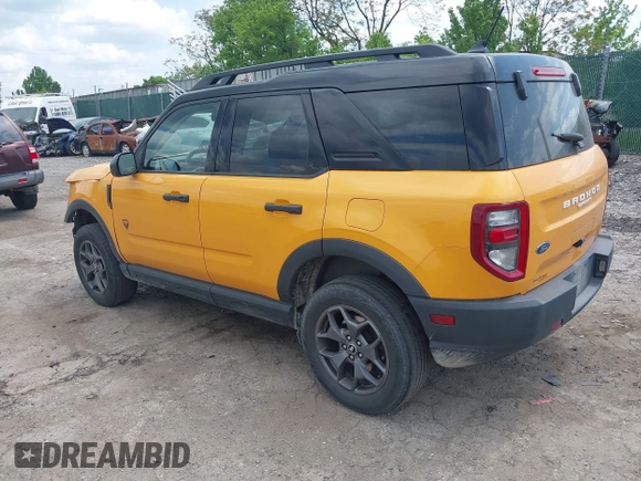 2021 Ford Bronco Sport Badlands z VIN 3FMCR9D90MRA33940, wystawiony jako IAAI lot #42183074 z przebiegiem 178 838 mil mil oraz . Historia ofert i sprzedaży dostępna na DreamBid. Obrazek 3.