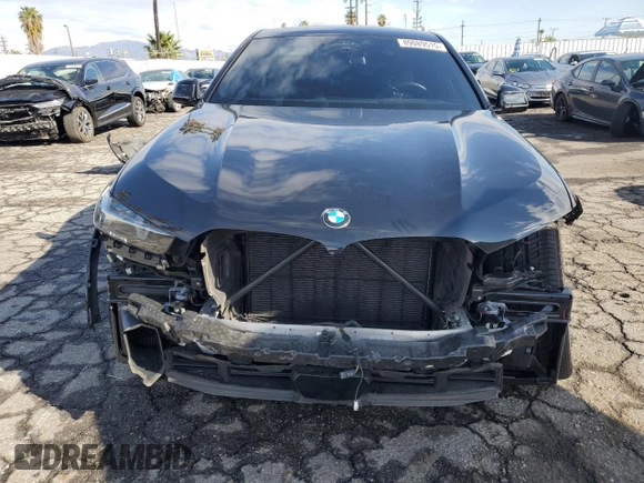 2024 BMW X6 xDrive40i with VIN 5UX33EX09R9S35818, listed as a Copart auction lot 89089515 with 26,955 mi miles and Salvage Title. Bid and sale history available at carsss.com. Image 5.