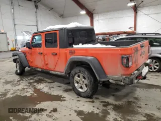 2023 Jeep Gladiator Rubicon with VIN 1C6JJTBG9PL581012, listed as a Copart auction lot 44512095 with 19,969 mi miles and Non repairable. Bid and sale history available at DreamBid. Image 2.