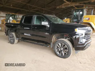 2024 Chevrolet Silverado 1500 RST with VIN 2GCPADED4R1128824, listed as a Copart auction lot 53145145 with 11,978 mi miles and Salvage Title. Bid and sale history available at carsss.com. Image 4.