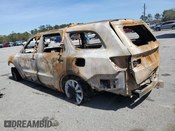 2020 Dodge Durango SXT with VIN 1C4RDHAG6LC170971, listed as a Copart auction lot 50730635 with Not provided miles and Non repairable. Bid and sale history available at DreamBid. Image 2.