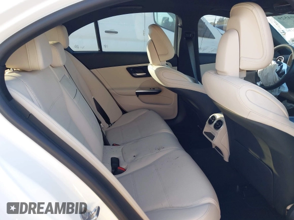 2024 Mercedes-Benz C 300 with VIN W1KAF4GB7RR228867, listed as a IAAI auction lot 41404529 with 9,056 mi miles and . Bid and sale history available at DreamBid. Image 8.