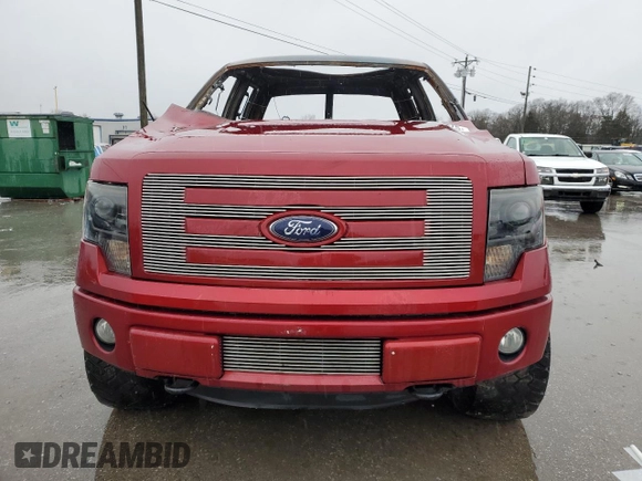 2013 Ford F-150 XL with VIN 1FTFW1ET4DKF58042, listed as a Copart auction lot 45001275 with Not Provided miles and Non Repairable. Bid and sale history available at carsss.com. Image 5.