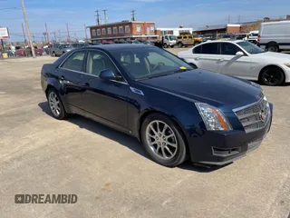 2008 Cadillac CTS AWD w/1SA with VIN 1G6DG577580154313, listed as a IAAI auction lot 41814665 with 107,179 mi miles. Bid and sale history available at carsss.com. Image 1.