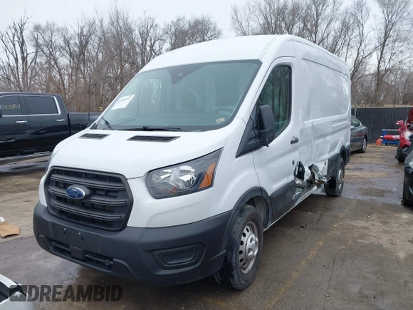 2020 Ford Transit with VIN 1FTBW9CG2LKB40905, listed as a IAAI auction lot 41485711 with 55,832 mi miles. Bid and sale history available at carsss.com. Image 18.